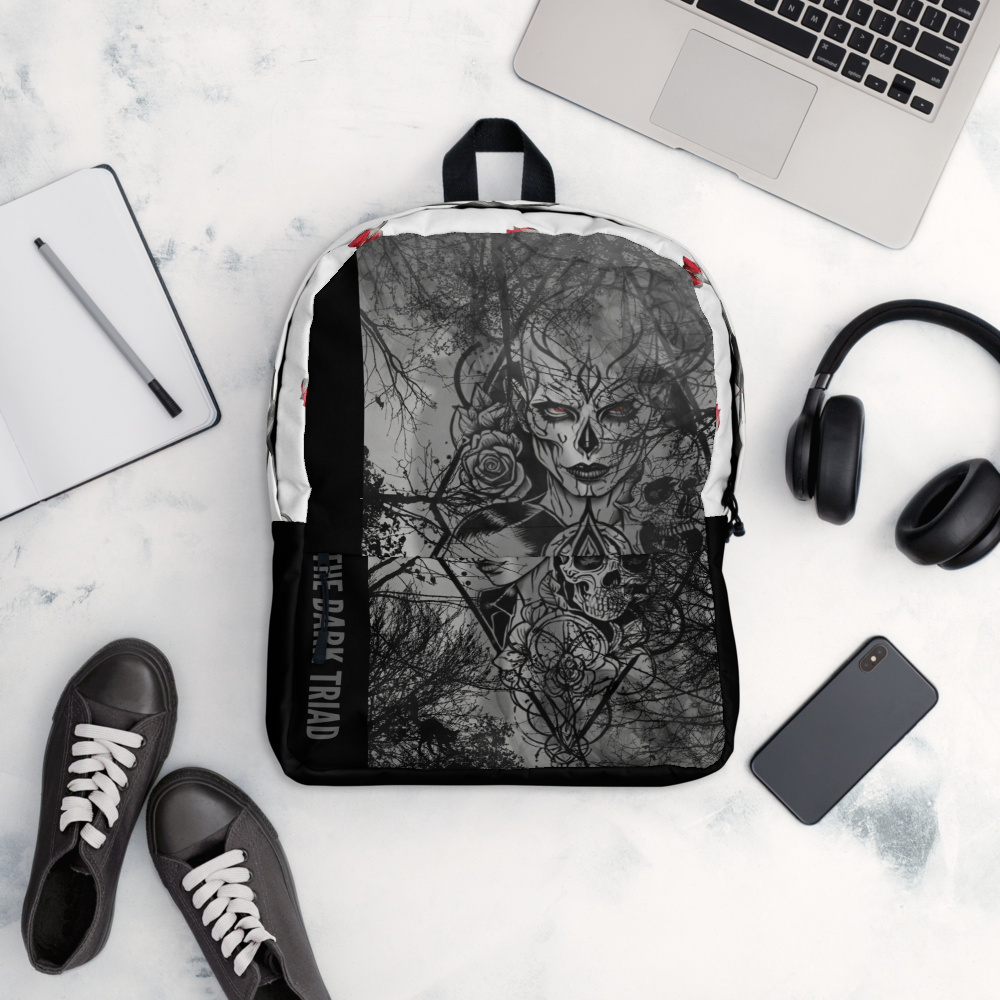 THE DARK TRIAD: APATHETIC Laptop Backpack