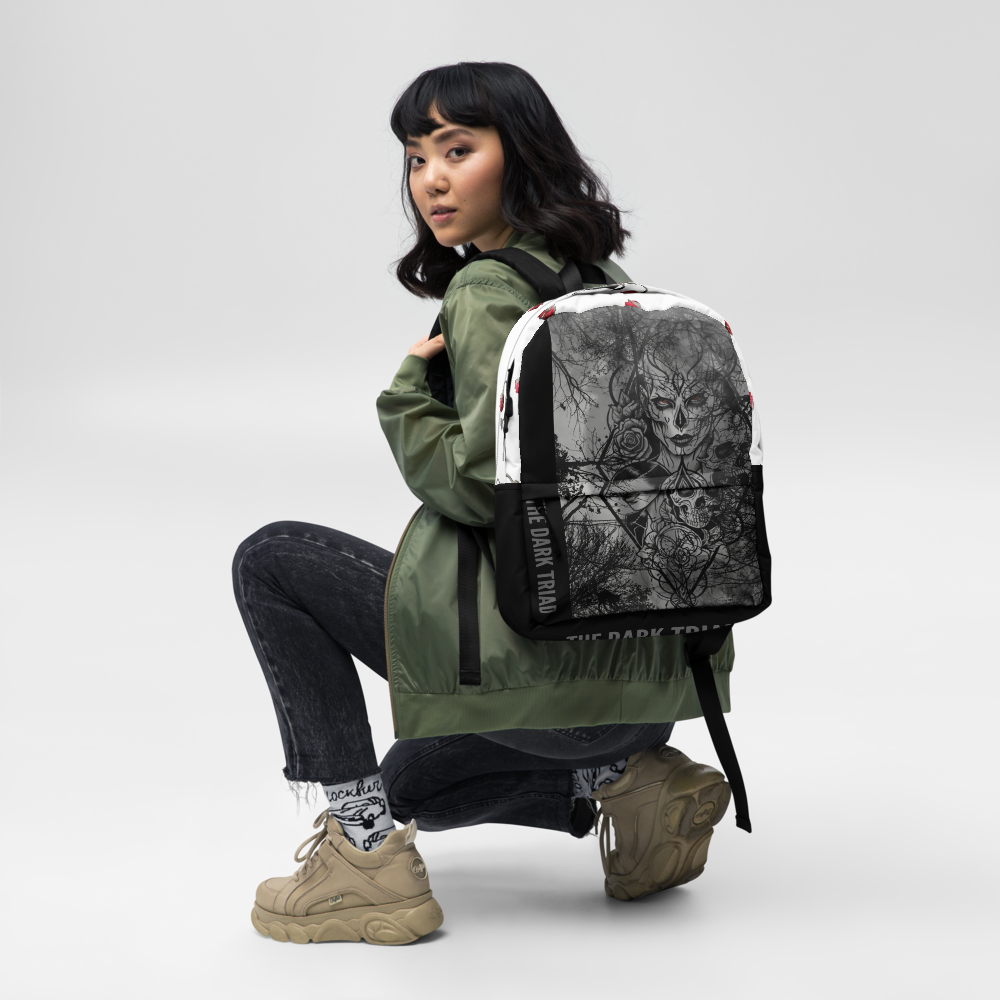 THE DARK TRIAD: APATHETIC Laptop Backpack