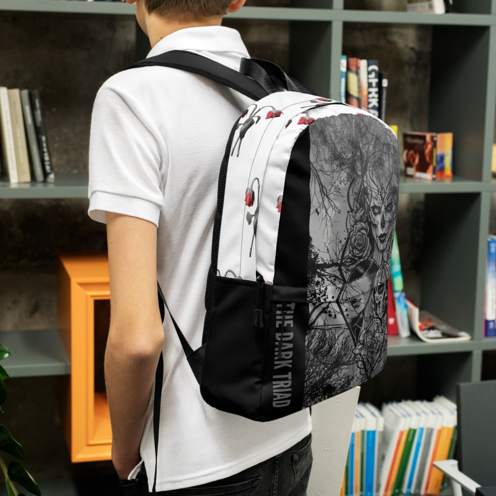 THE DARK TRIAD: APATHETIC Laptop Backpack