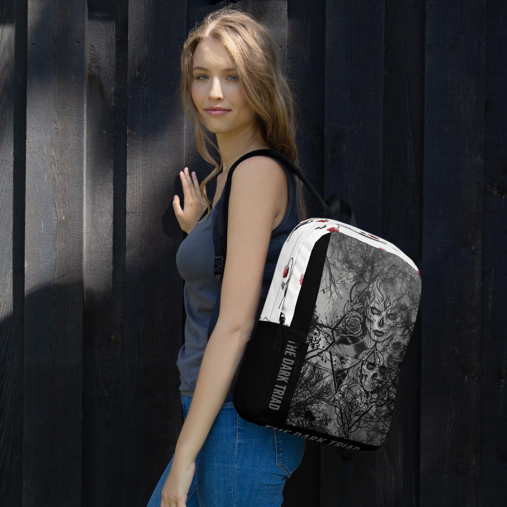 THE DARK TRIAD: APATHETIC Laptop Backpack