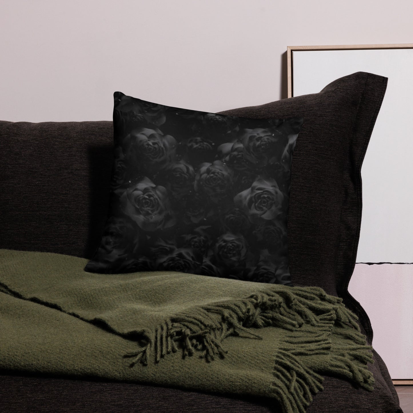 THE DARK TRIAD: BLACK ROSE: DARK EMPATH Plush Pillows