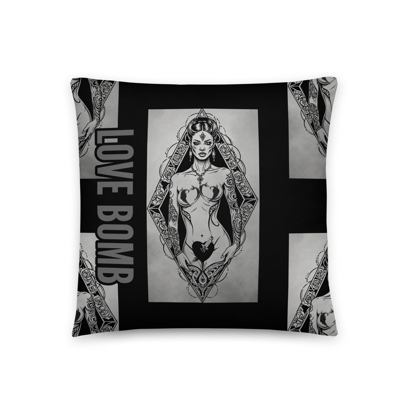 THE DARK TRIAD: LOVE BOMB Plush Pillows
