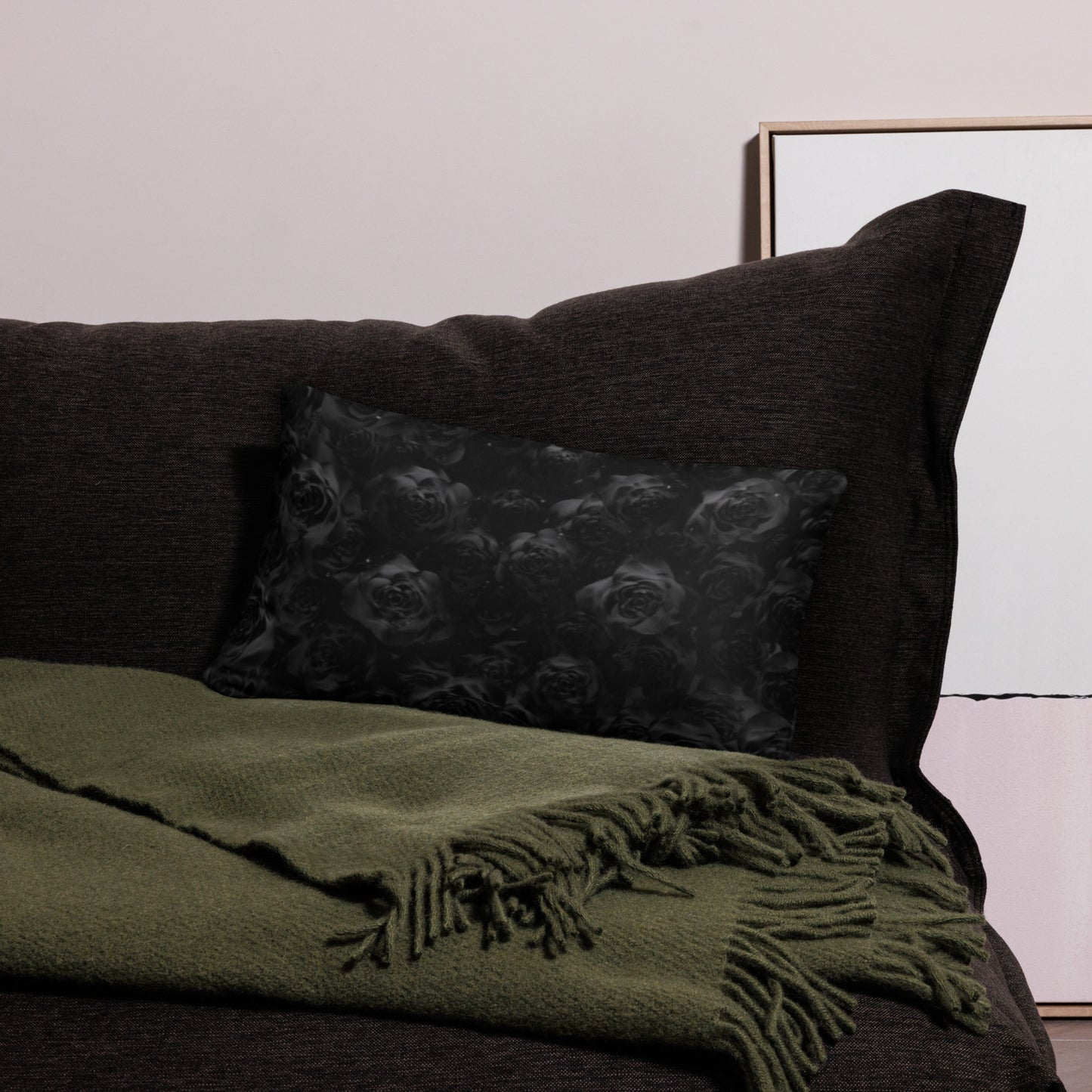 THE DARK TRIAD: BLACK ROSE: DARK EMPATH Plush Pillows