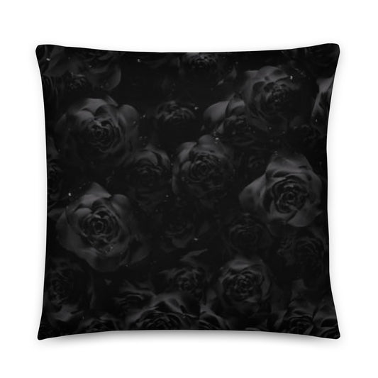 THE DARK TRIAD: BLACK ROSE Plush Pillows