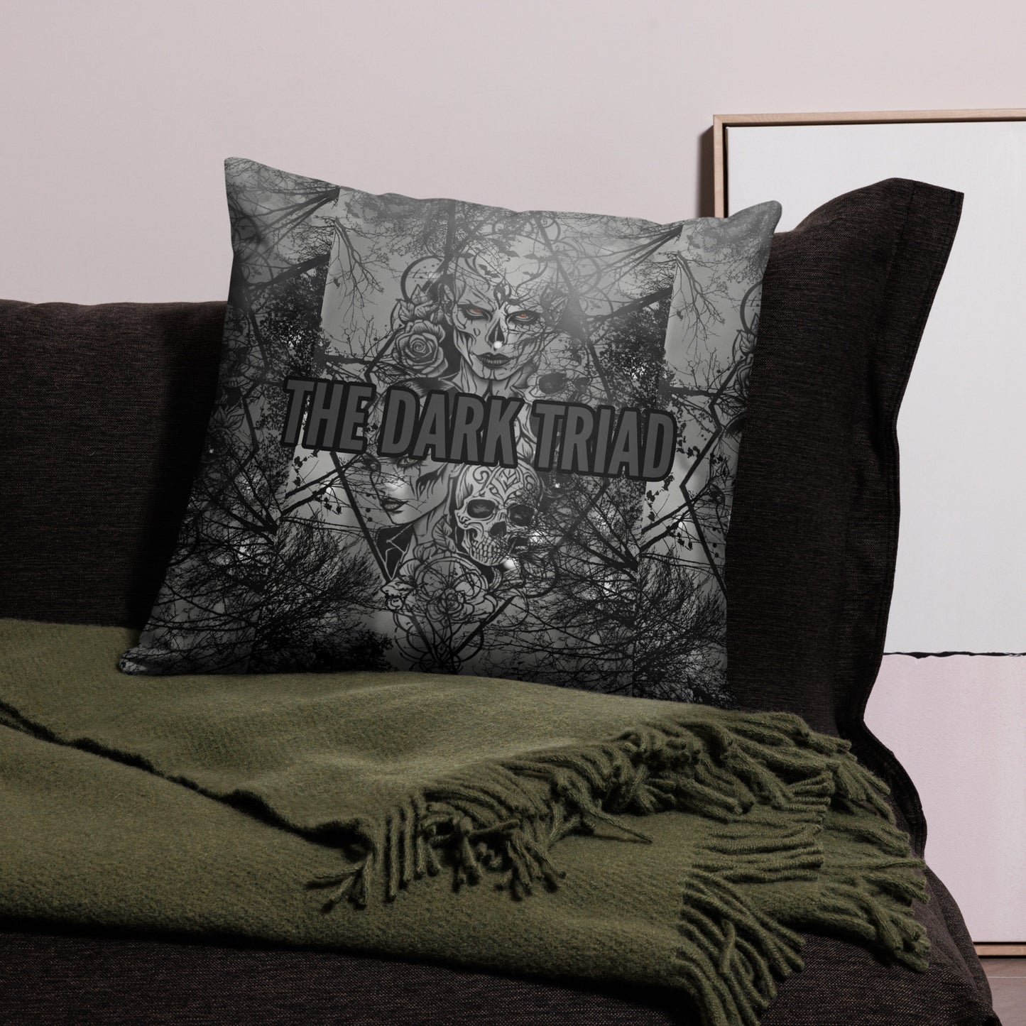 THE DARK TRIAD: BLACK ROSE: DARK EMPATH Plush Pillows