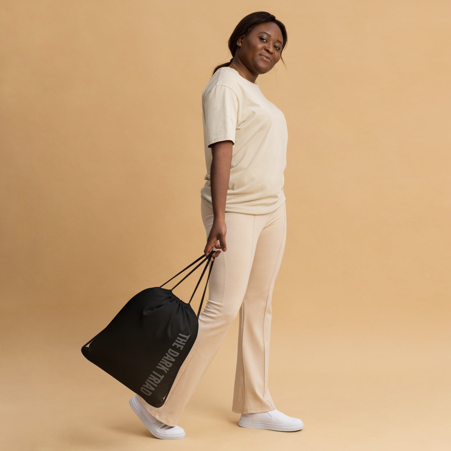 THE DARK TRIAD: Minimalist Drawstring Bag
