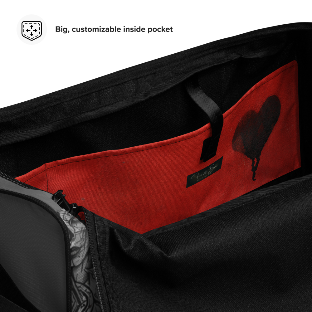 THE DARK TRIAD: Black Heart: Dark Empath Duffle Bag
