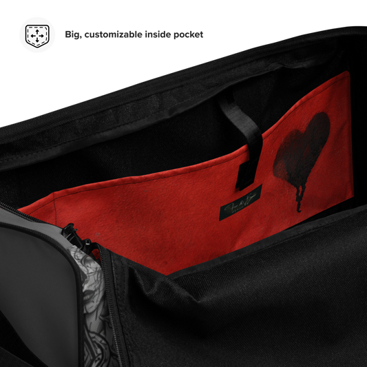 THE DARK TRIAD: Black Heart: Dark Empath Duffle Bag