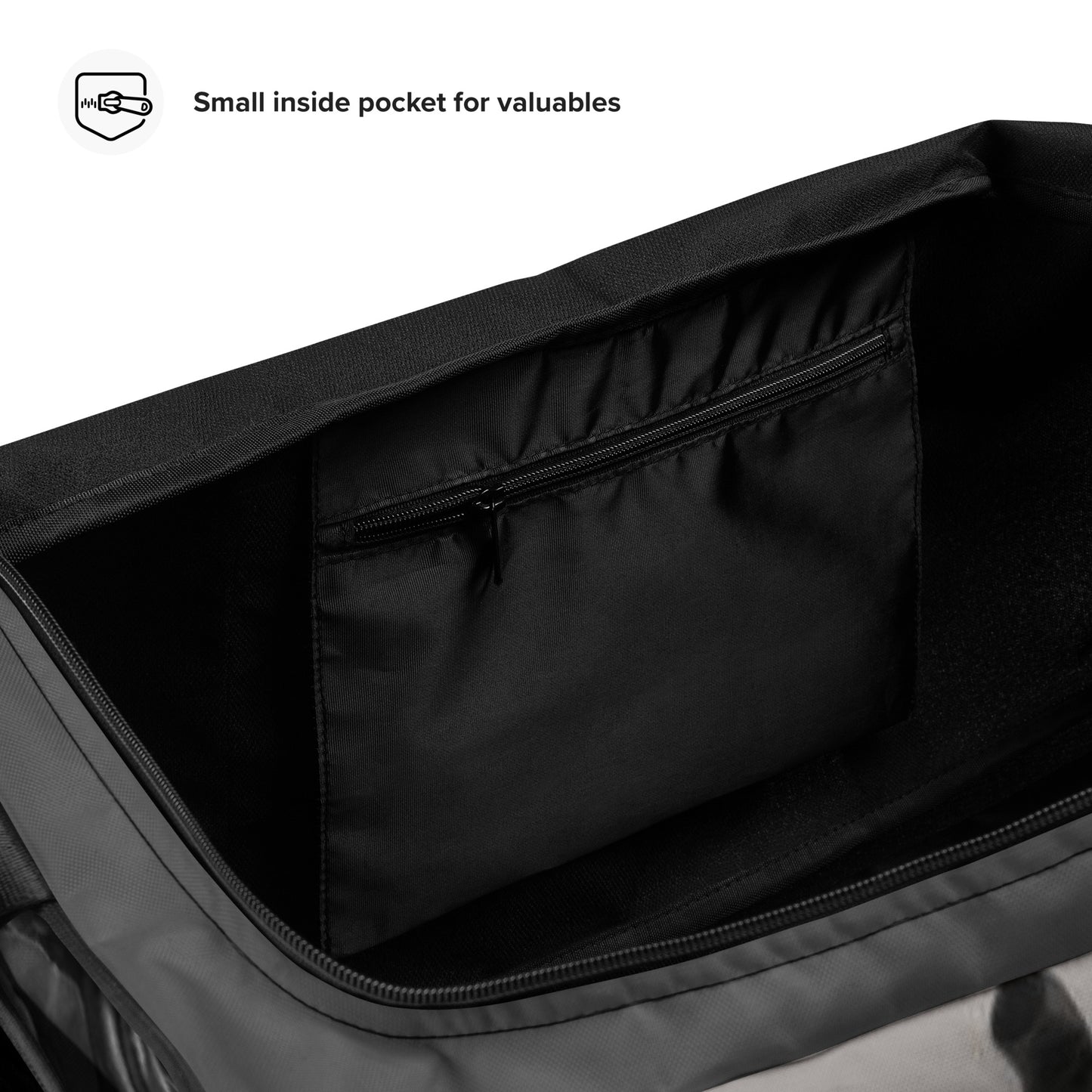 THE DARK TRIAD: DARK EMPATH — BLACK ROSE II Duffle Bag