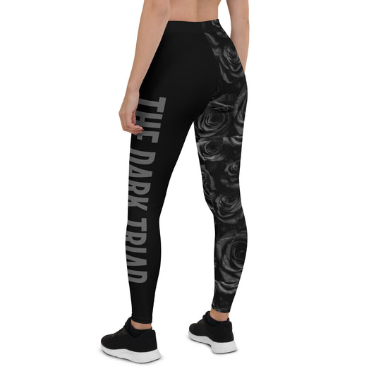 THE DARK TRIAD: BLACK ROSE Leggings