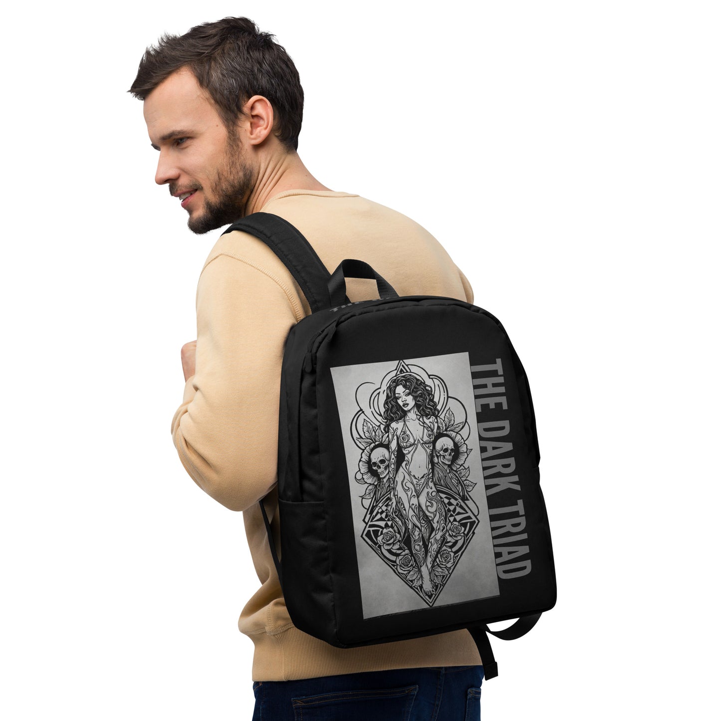 THE DARK TRIAD: BOUNDARIES Tattoo Laptop Backpack