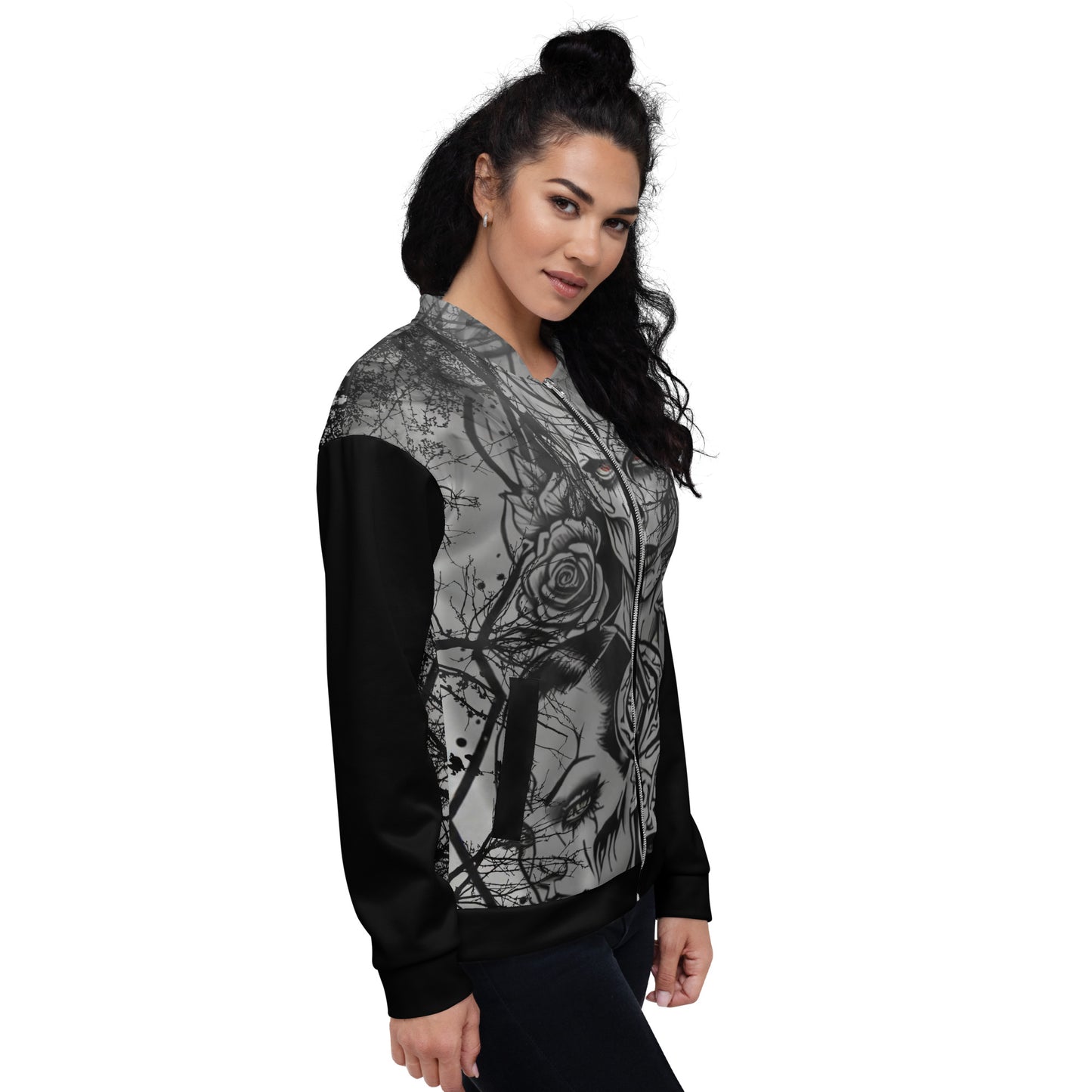 THE DARK TRIAD: DARK EMPATH Bomber Jacket