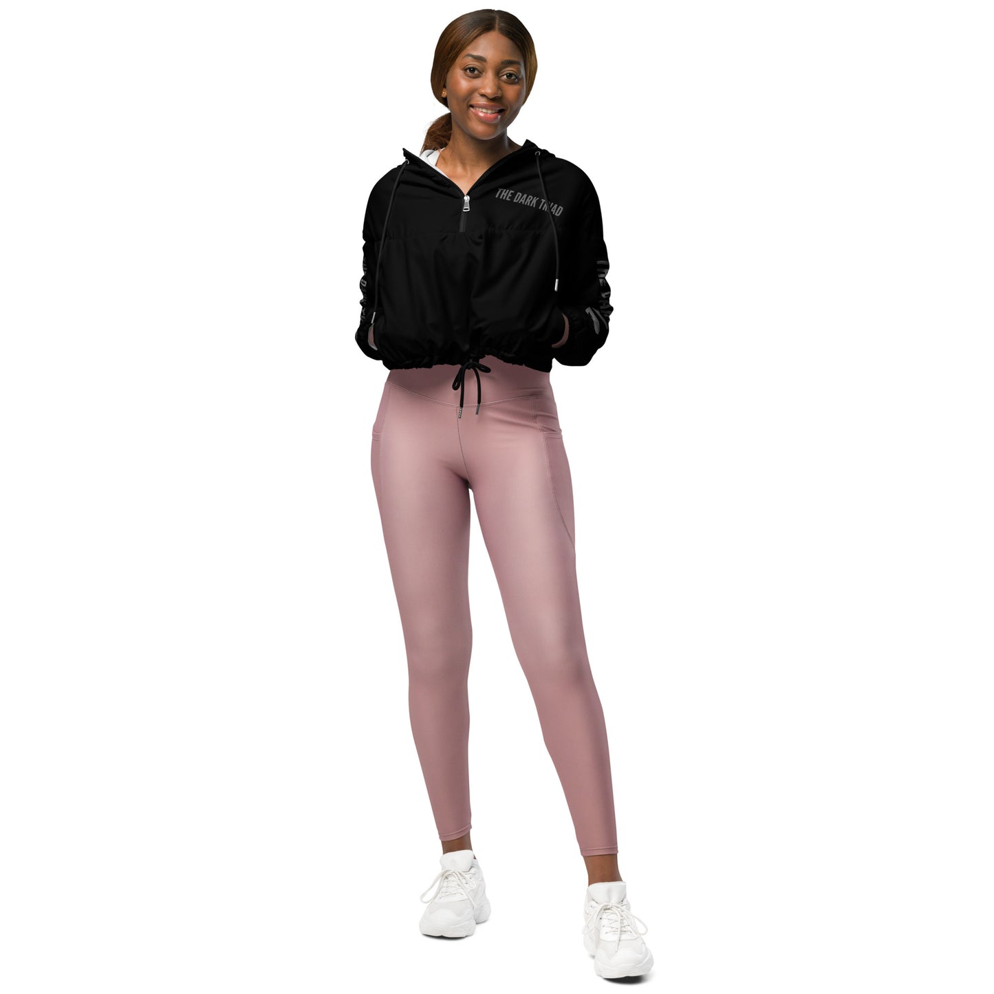 THE DARK TRIAD: DARK EMPATH Cropped Windbreaker