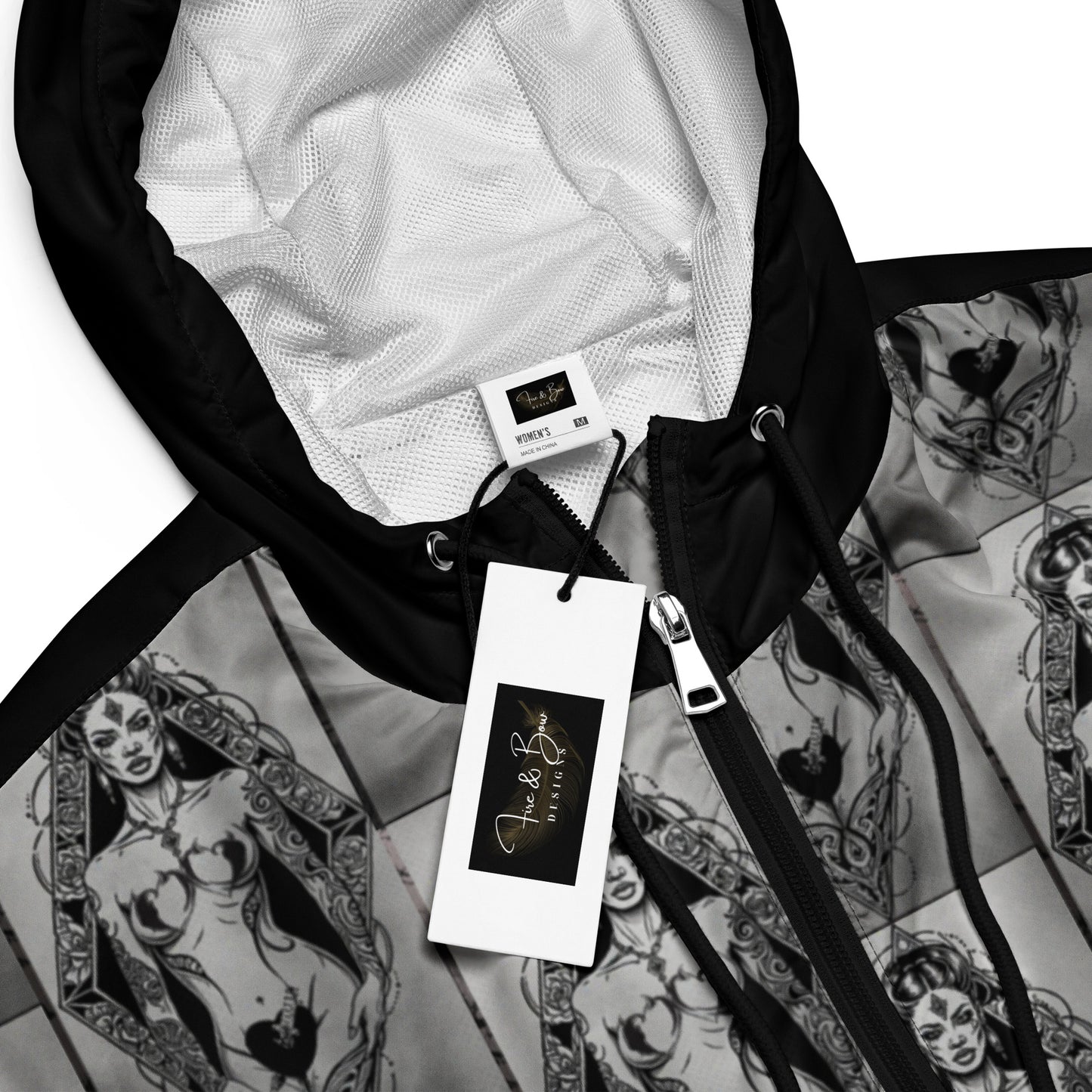 THE DARK TRIAD: LOVE BOMB Cropped Windbreaker