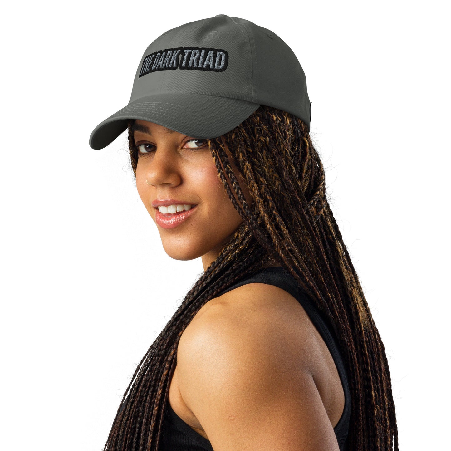 THE DARK TRIAD: BOUNDARIES – Grey Embroidered Under Armour® Dad Hat