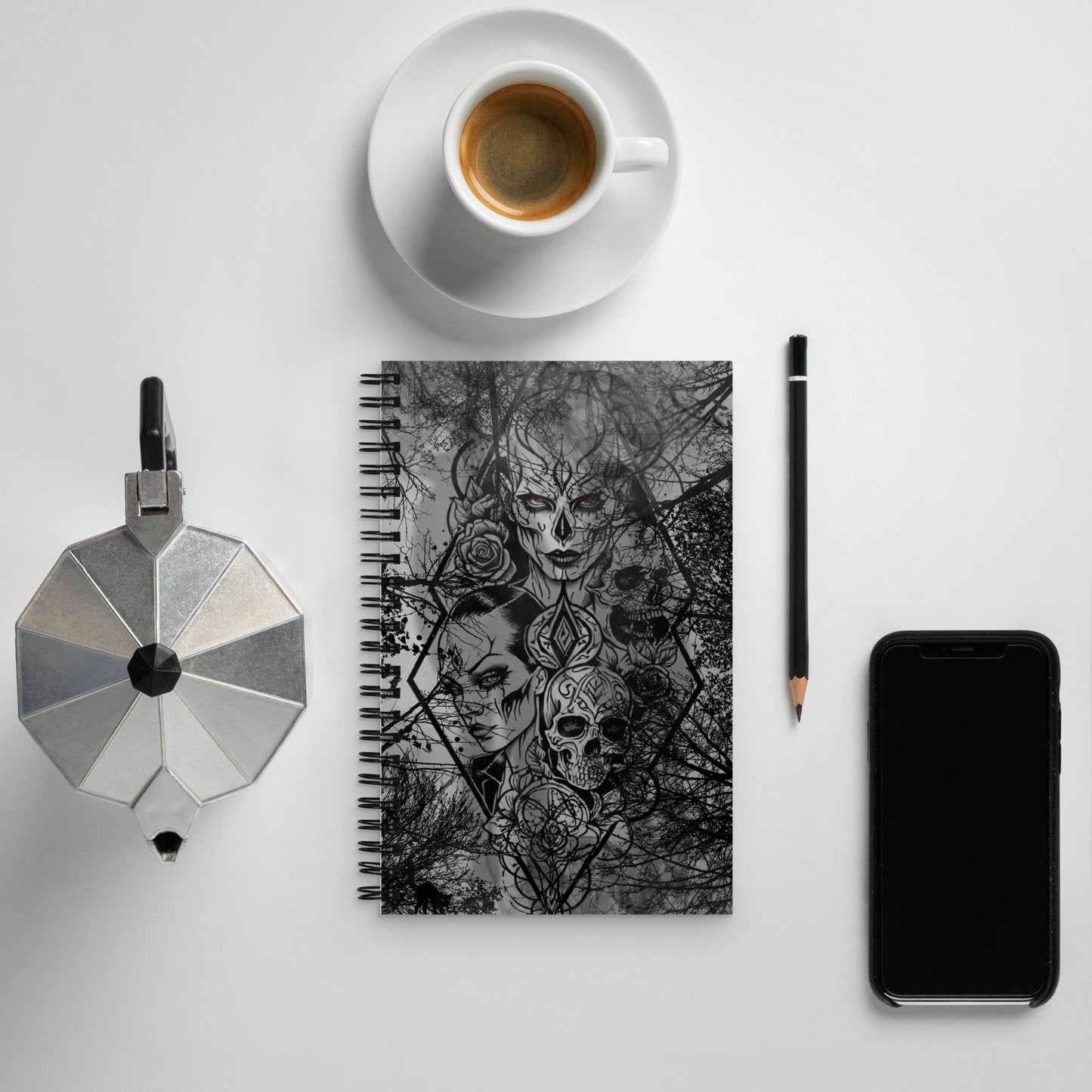 THE DARK TRIAD: DARK EMPATH Spiral Notebook
