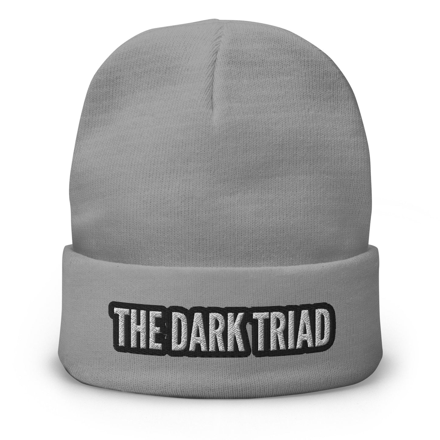 THE DARK TRIAD: Embroidered Beanie