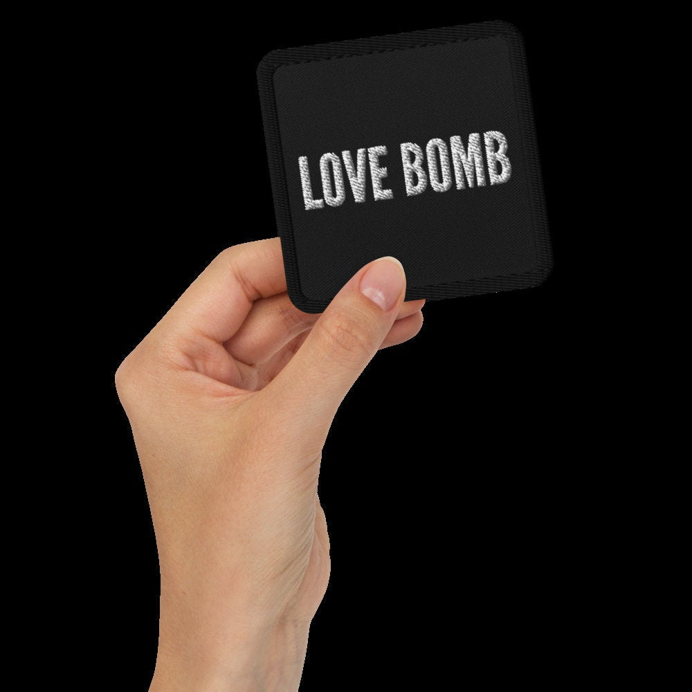 THE DARK TRIAD: LOVE BOMB Embroidered Patch