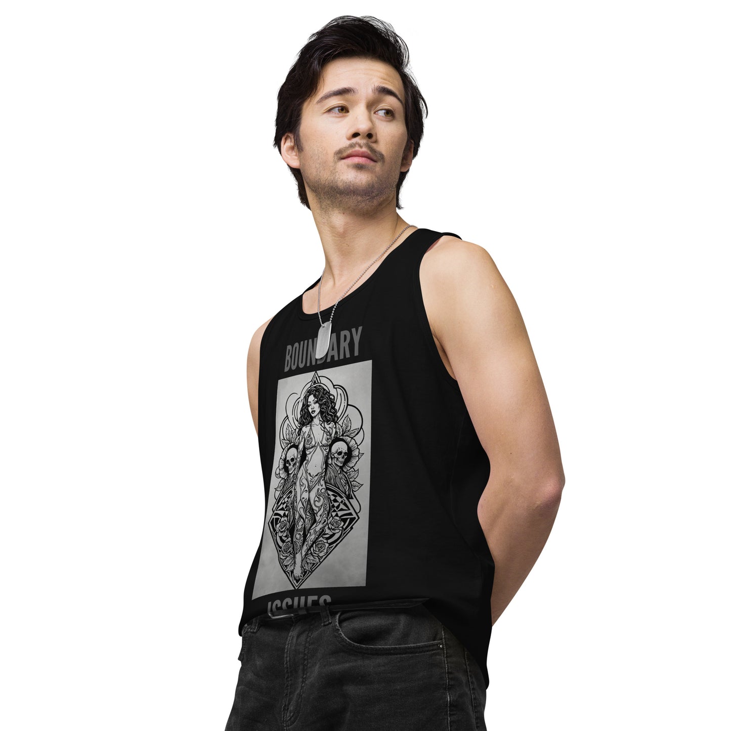 THE DARK TRIAD: BOUNDARY ISSUES Tattoo Tank Top