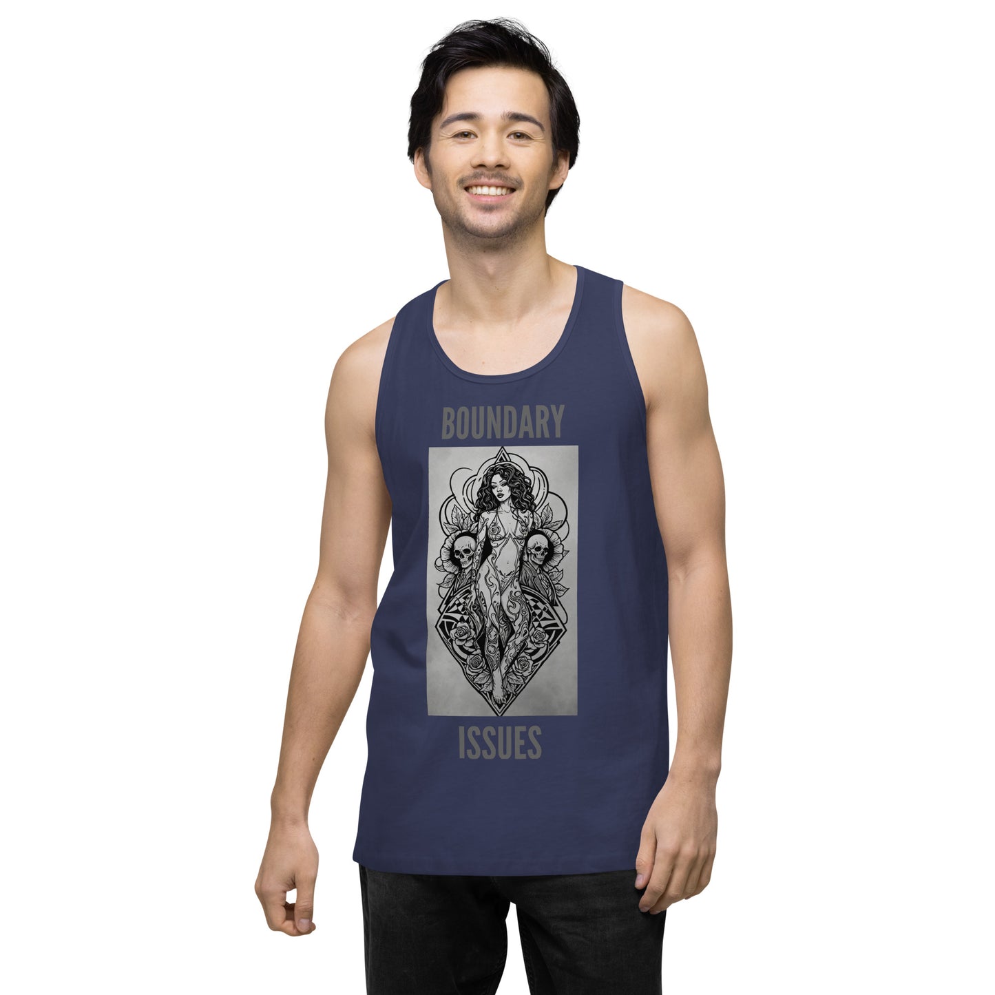 THE DARK TRIAD: BOUNDARY ISSUES Tattoo Tank Top