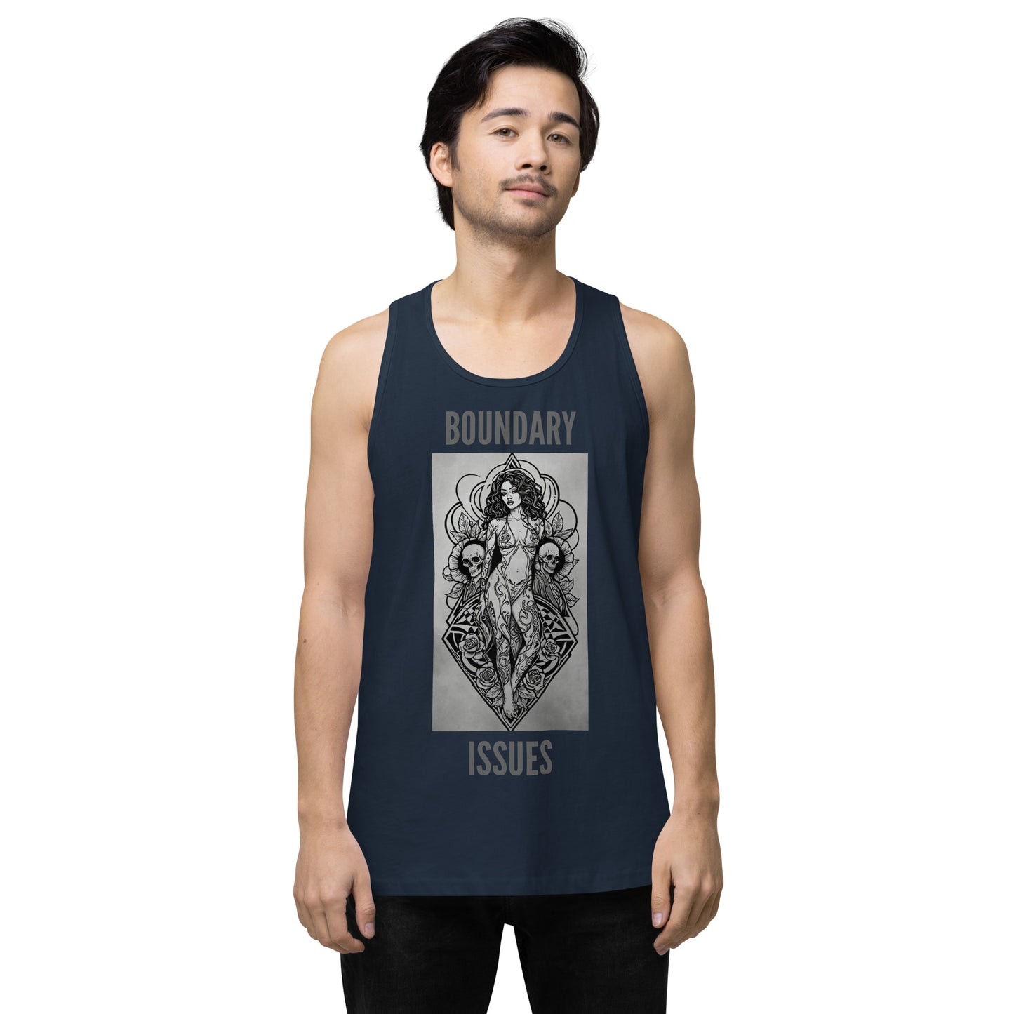 THE DARK TRIAD: BOUNDARY ISSUES Tattoo Tank Top