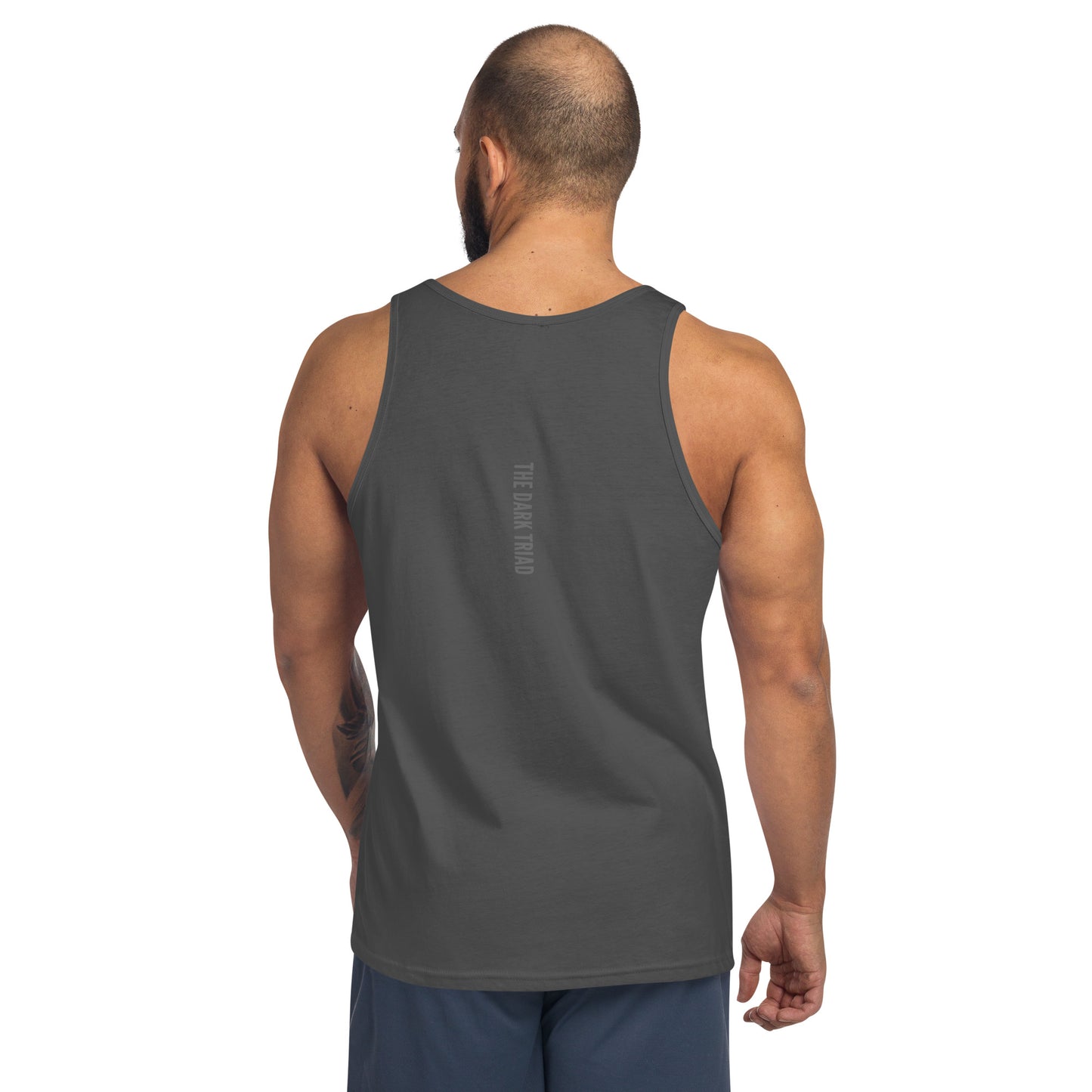 THE DARK TRIAD: Minimalist Tank Top - Black