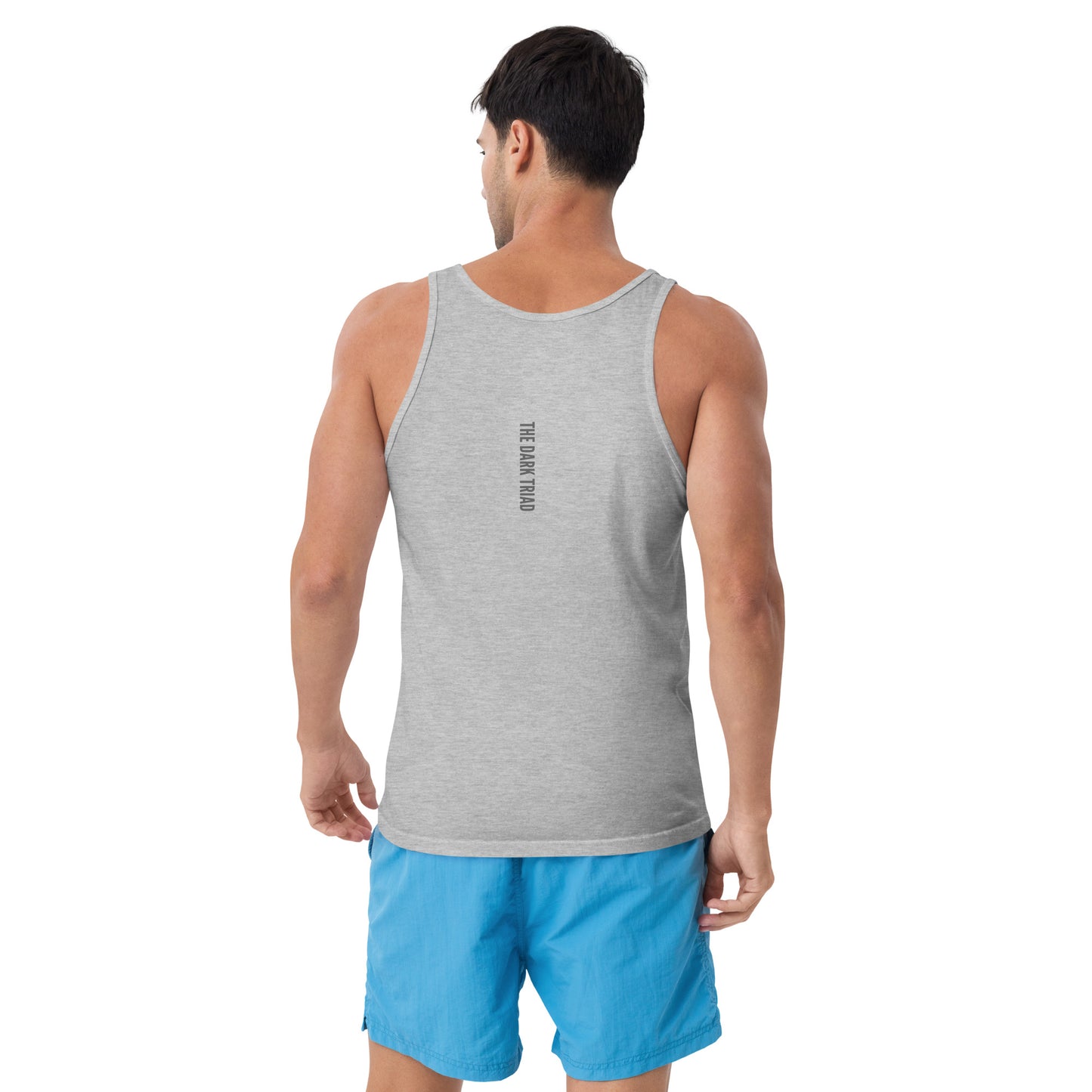 THE DARK TRIAD: Minimalist Tank Top - Black