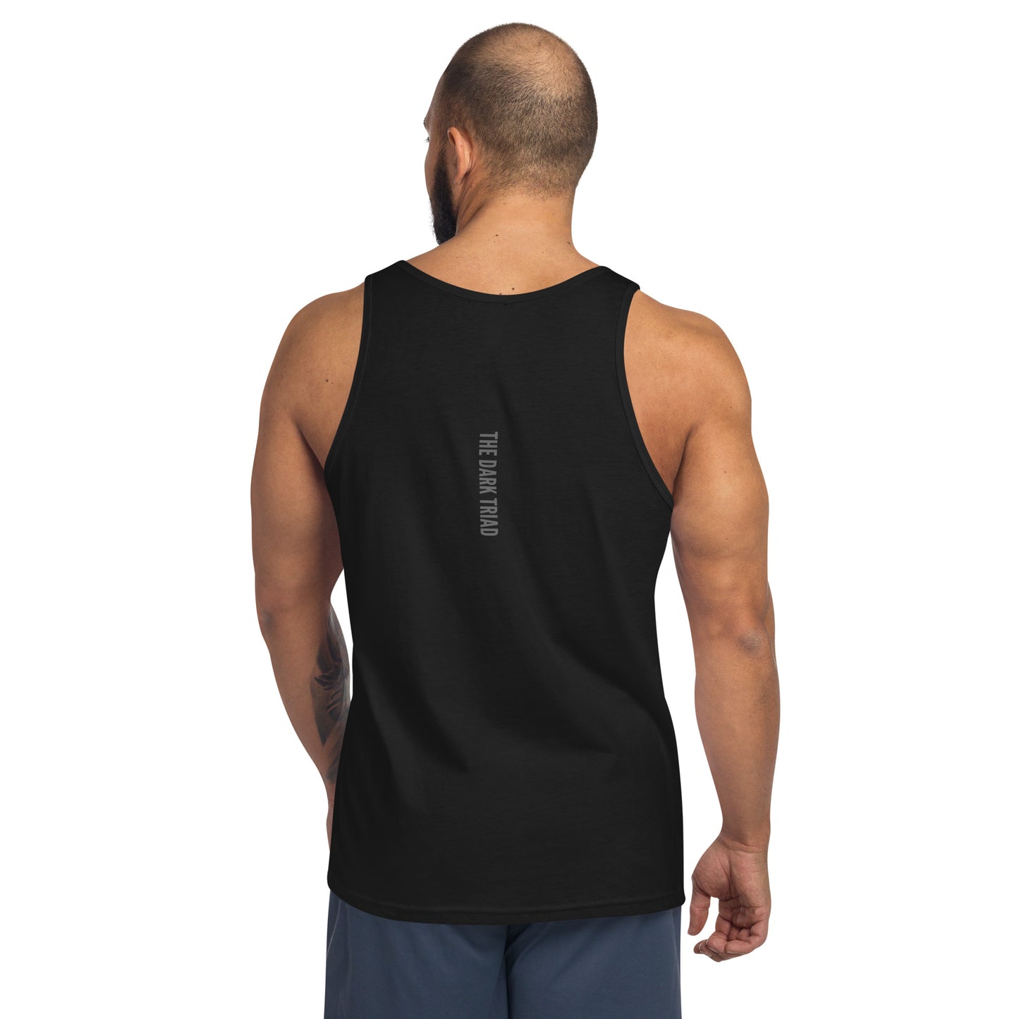 THE DARK TRIAD: Minimalist Tank Top - Black