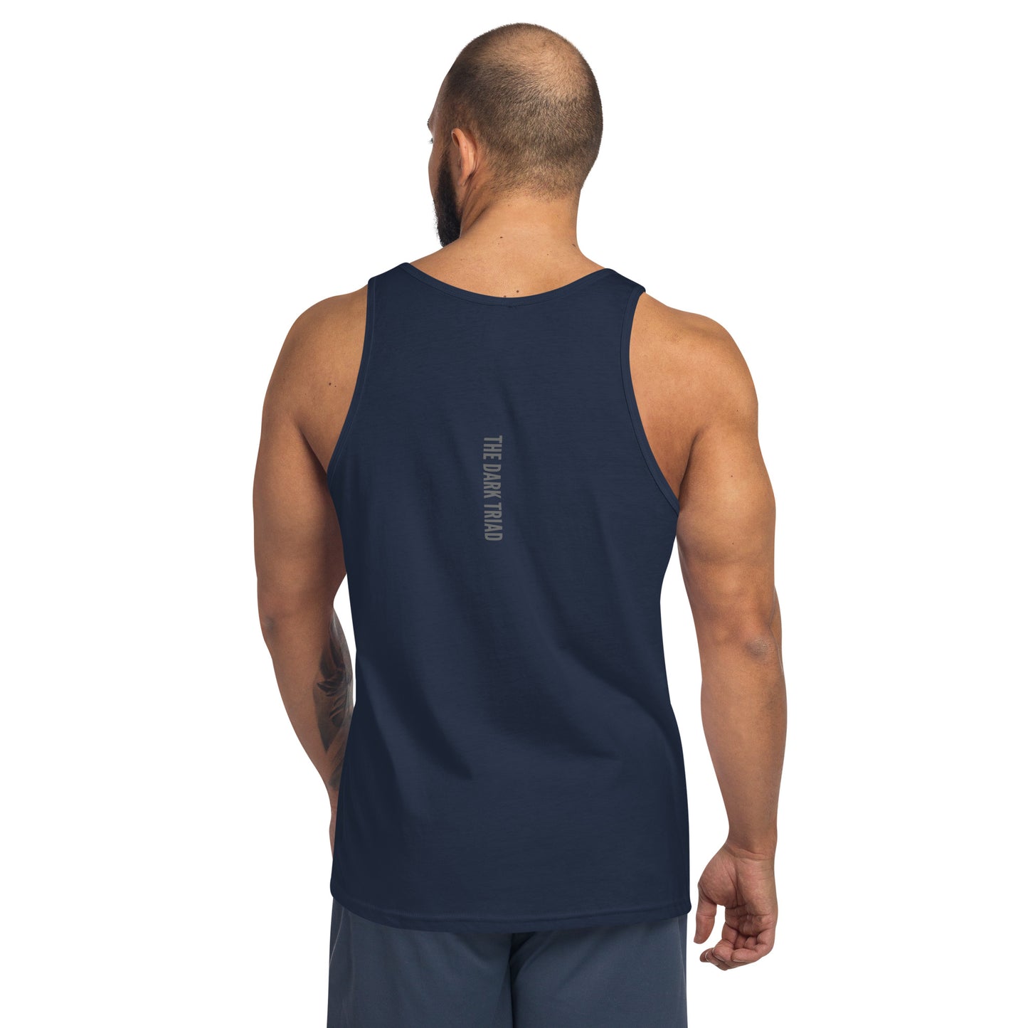 THE DARK TRIAD: Minimalist Tank Top - Black