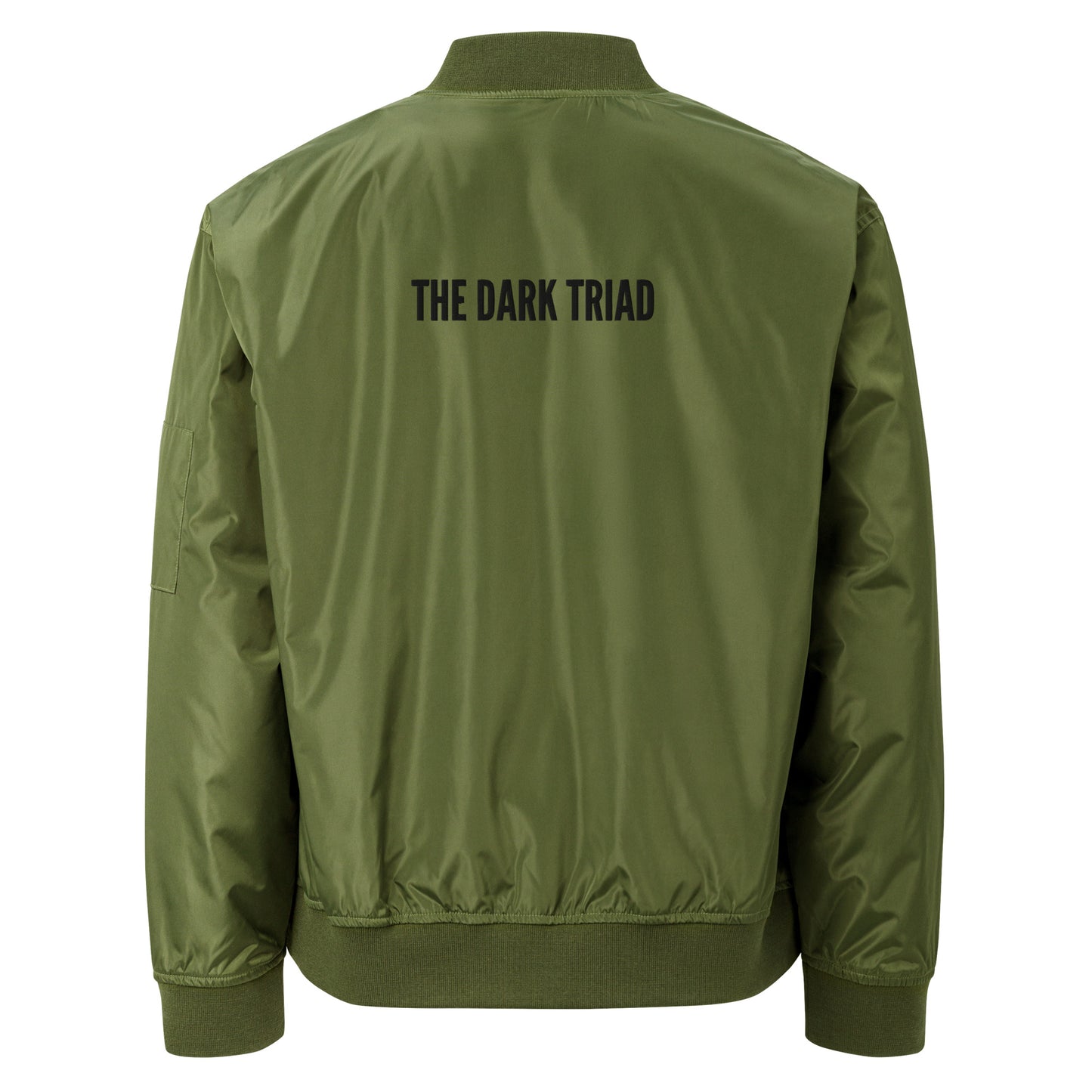 THE DARK TRIAD: Olive Edition Bomber Jacket