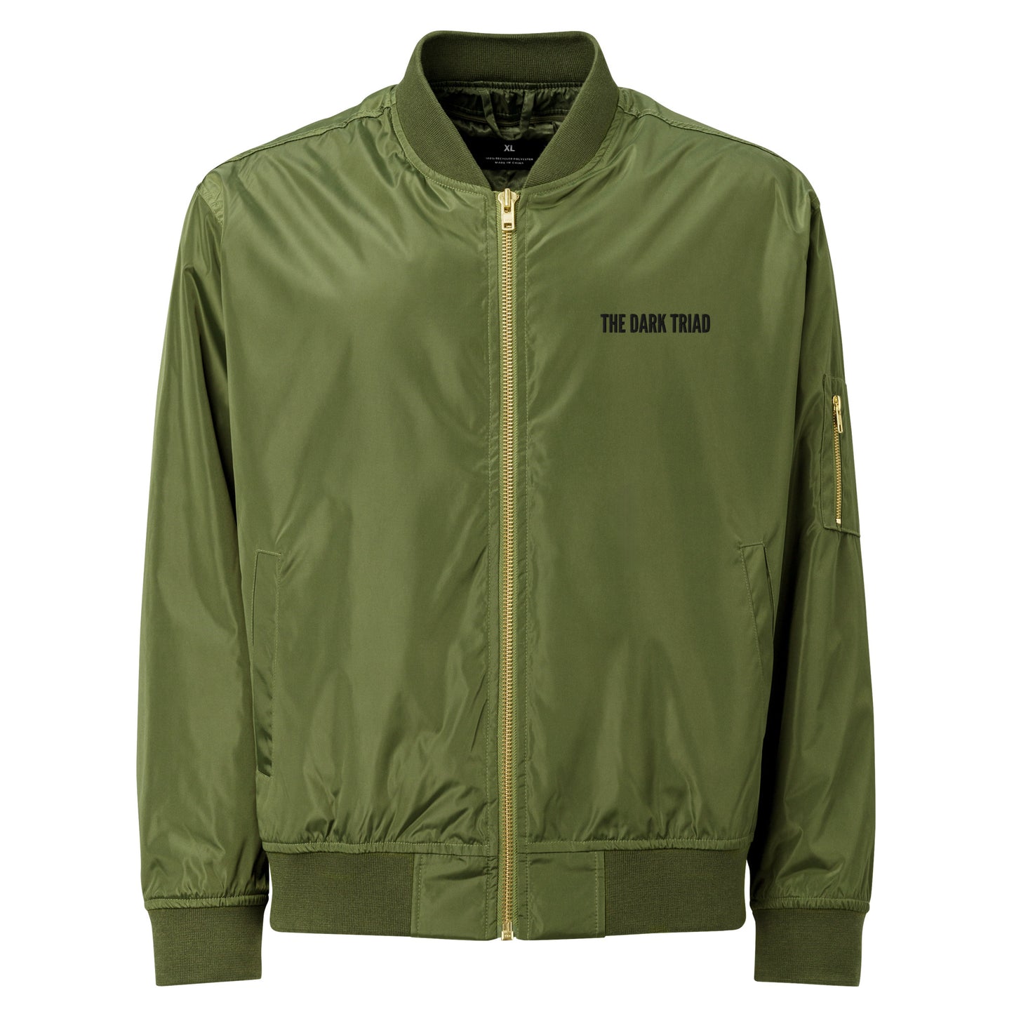 THE DARK TRIAD: Olive Edition Bomber Jacket