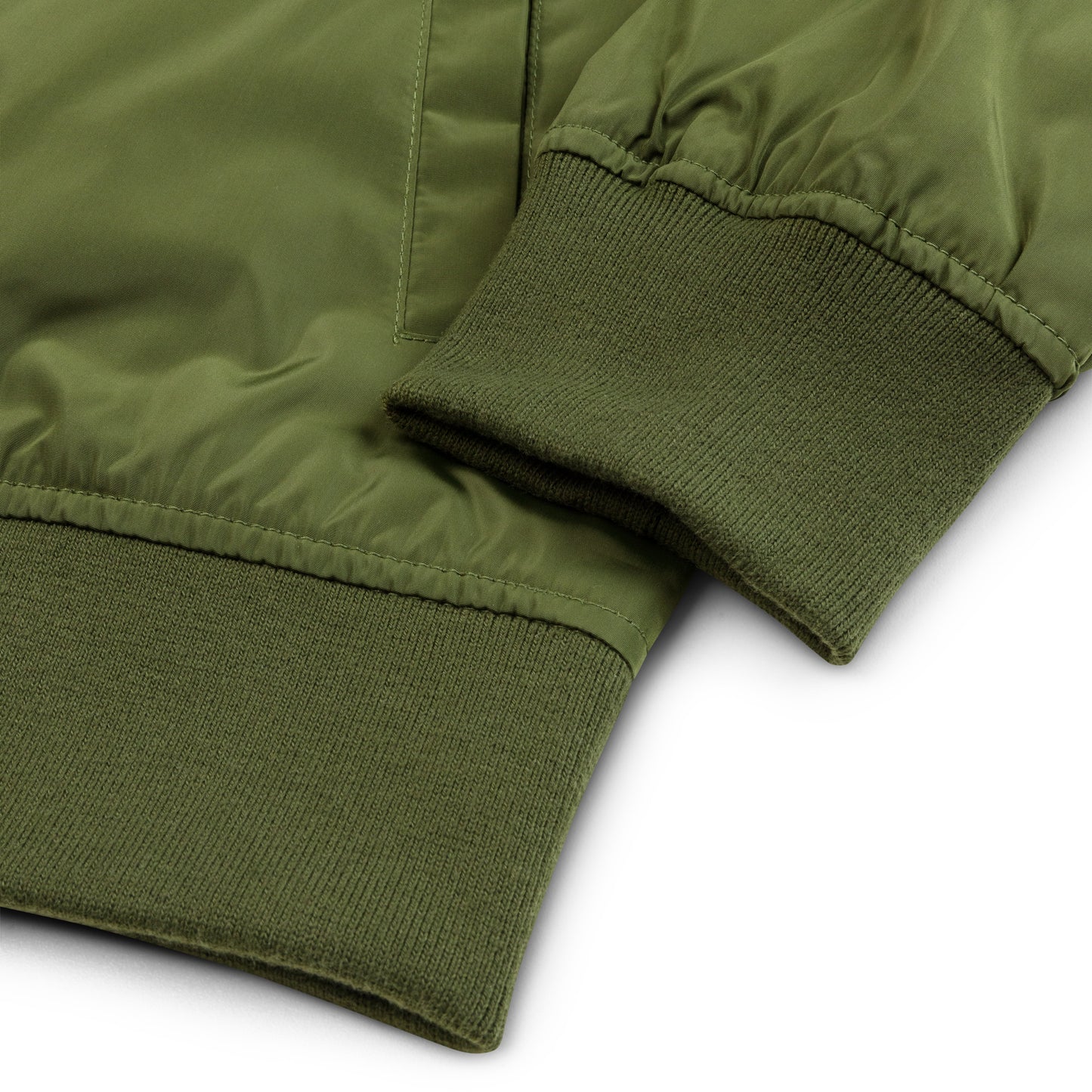 THE DARK TRIAD: Olive Edition Bomber Jacket