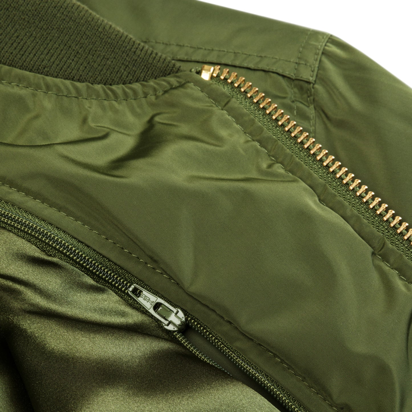 THE DARK TRIAD: Olive Edition Bomber Jacket