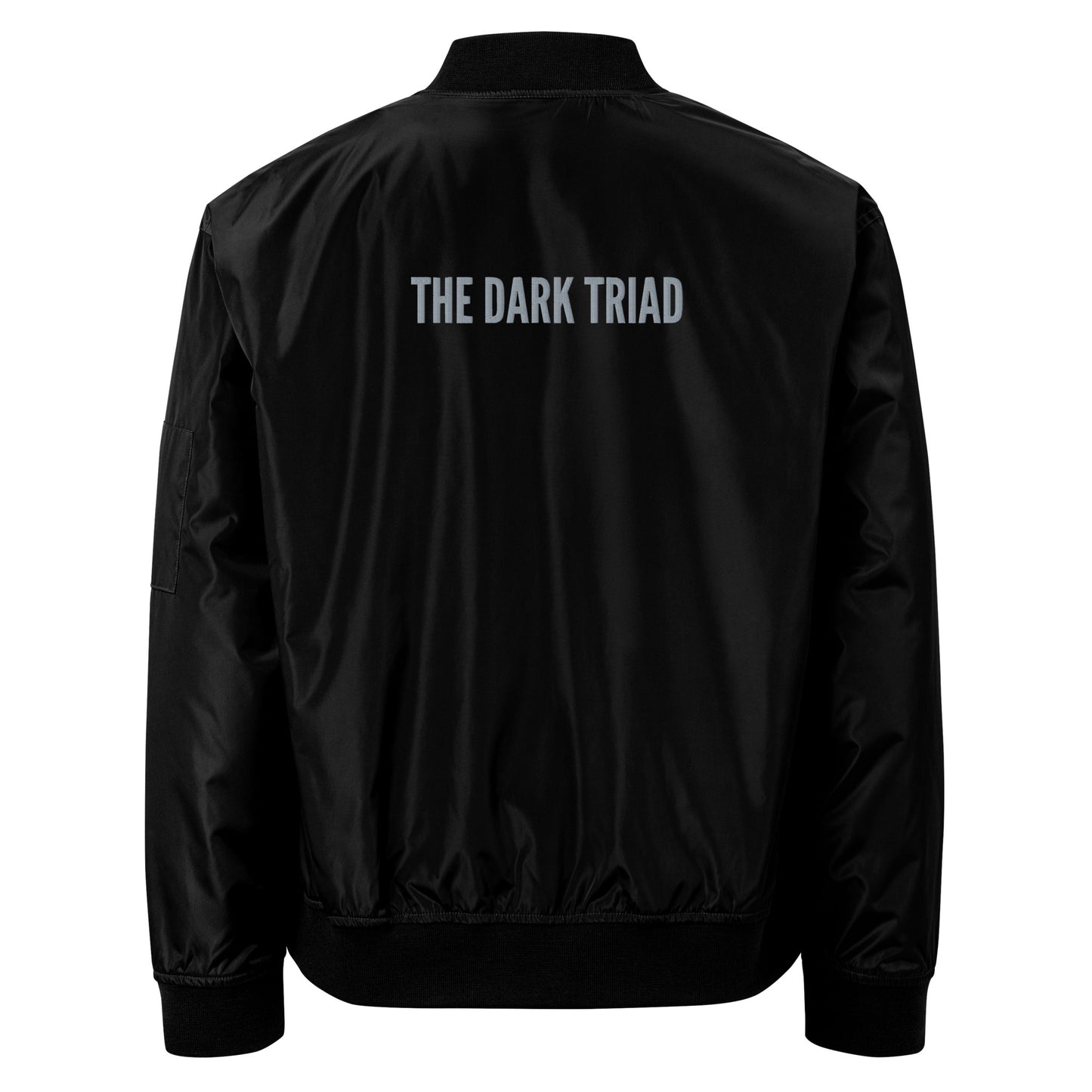 THE DARK TRIAD: Black Edition Bomber Jacket