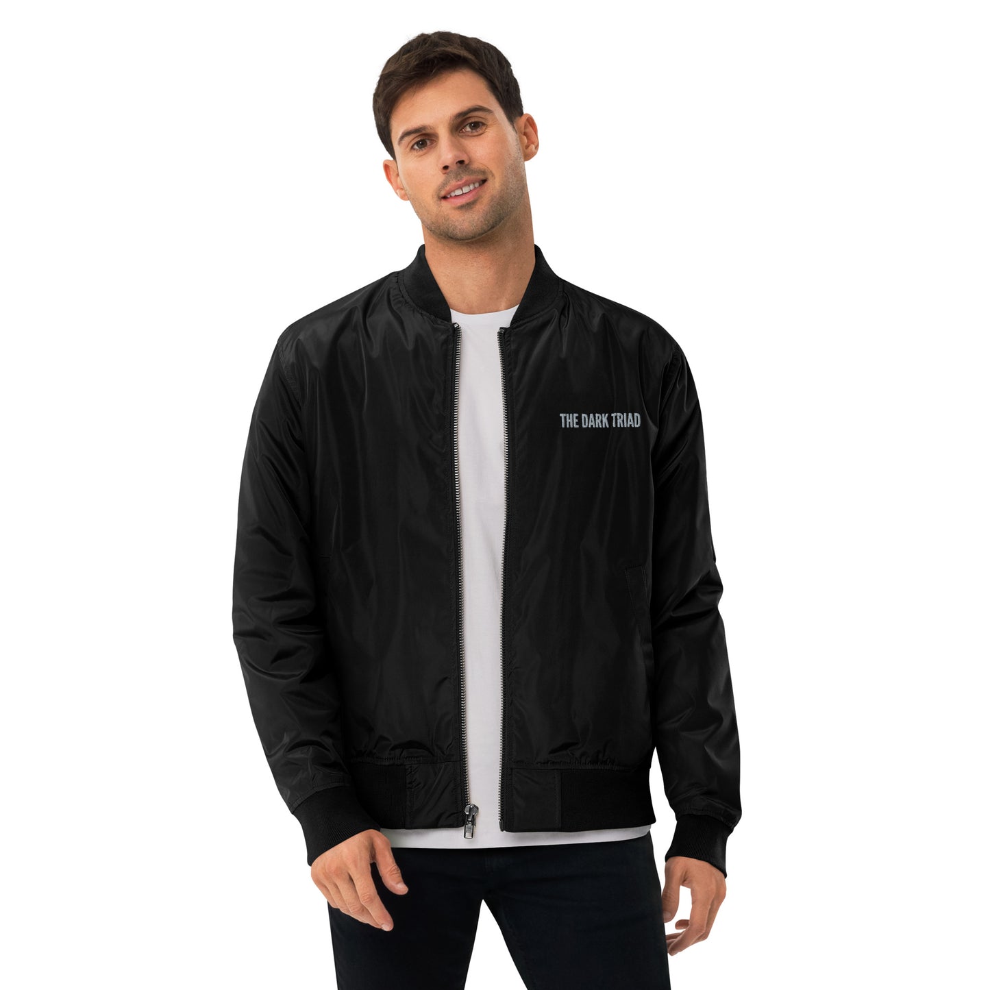 THE DARK TRIAD: Black Edition Bomber Jacket