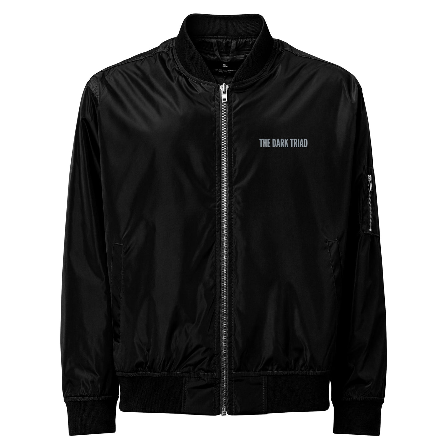 THE DARK TRIAD: Black Edition Bomber Jacket