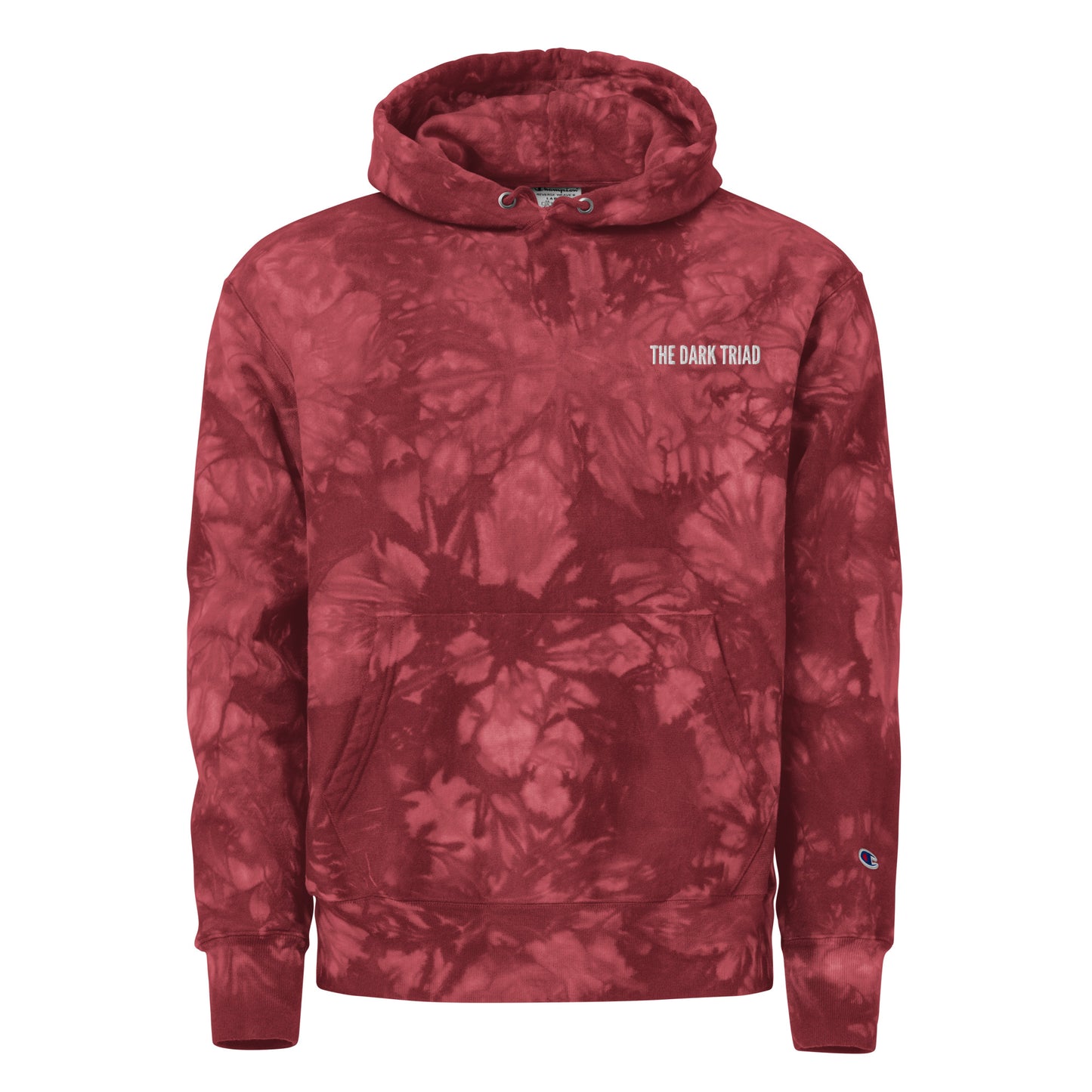 THE DARK TRIAD: Unisex Champion Tie-Dye Hoodie
