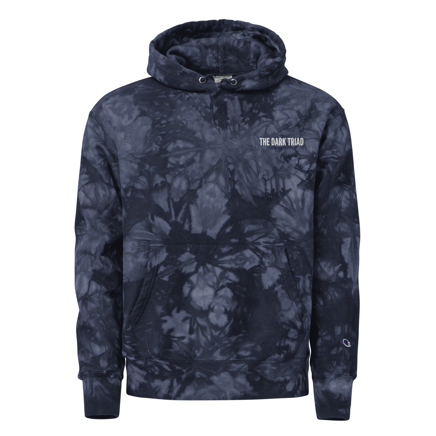 THE DARK TRIAD: Unisex Champion Tie-Dye Hoodie