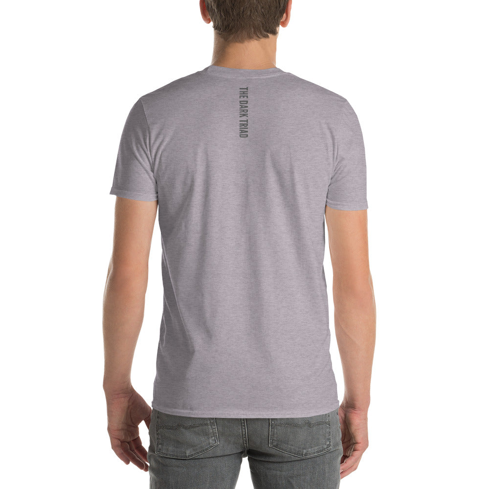 THE DARK TRIAD: Minimalist Short-Sleeve T-Shirt