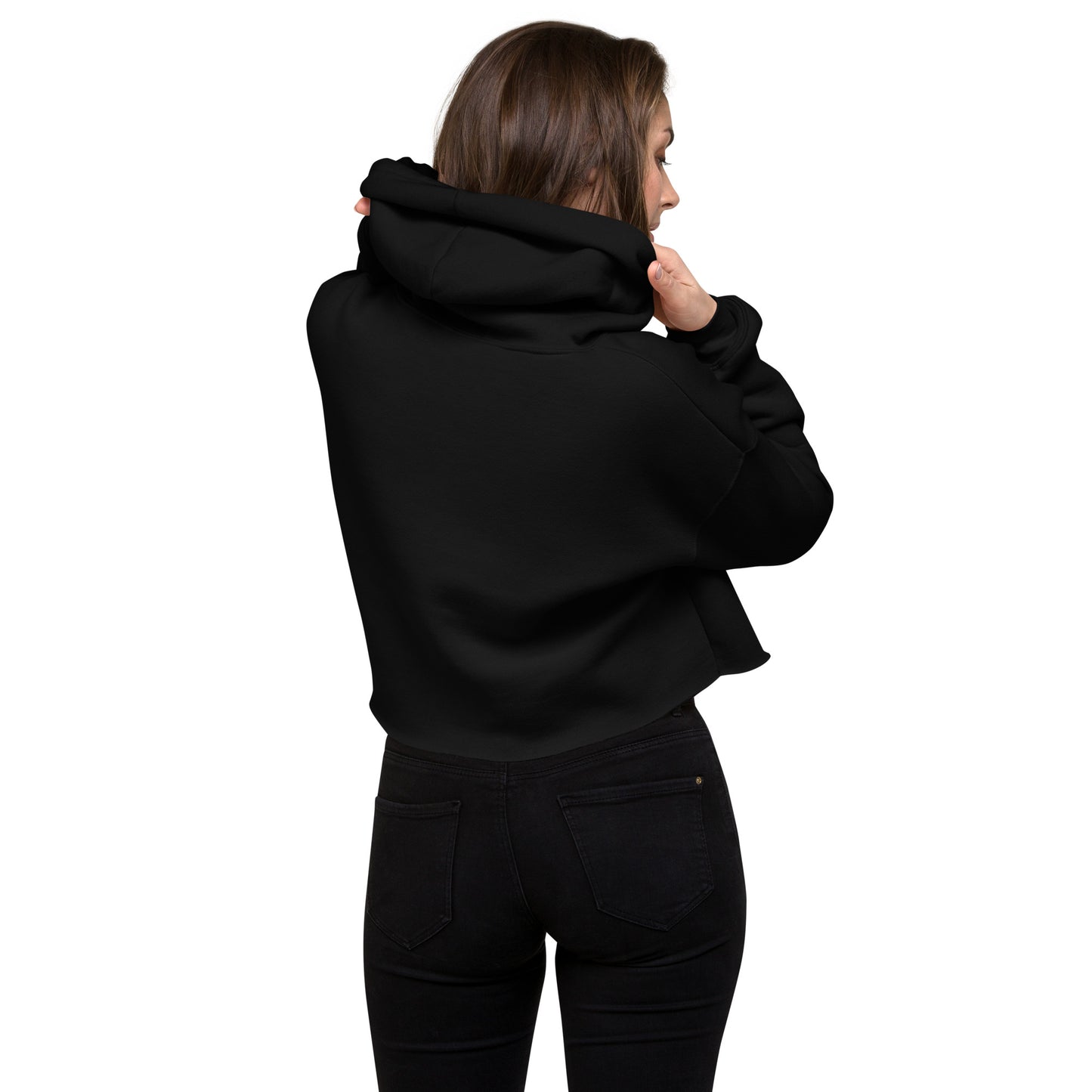 THE DARK TRIAD: BOUNDARIES Women’s Crop Top Hoodie
