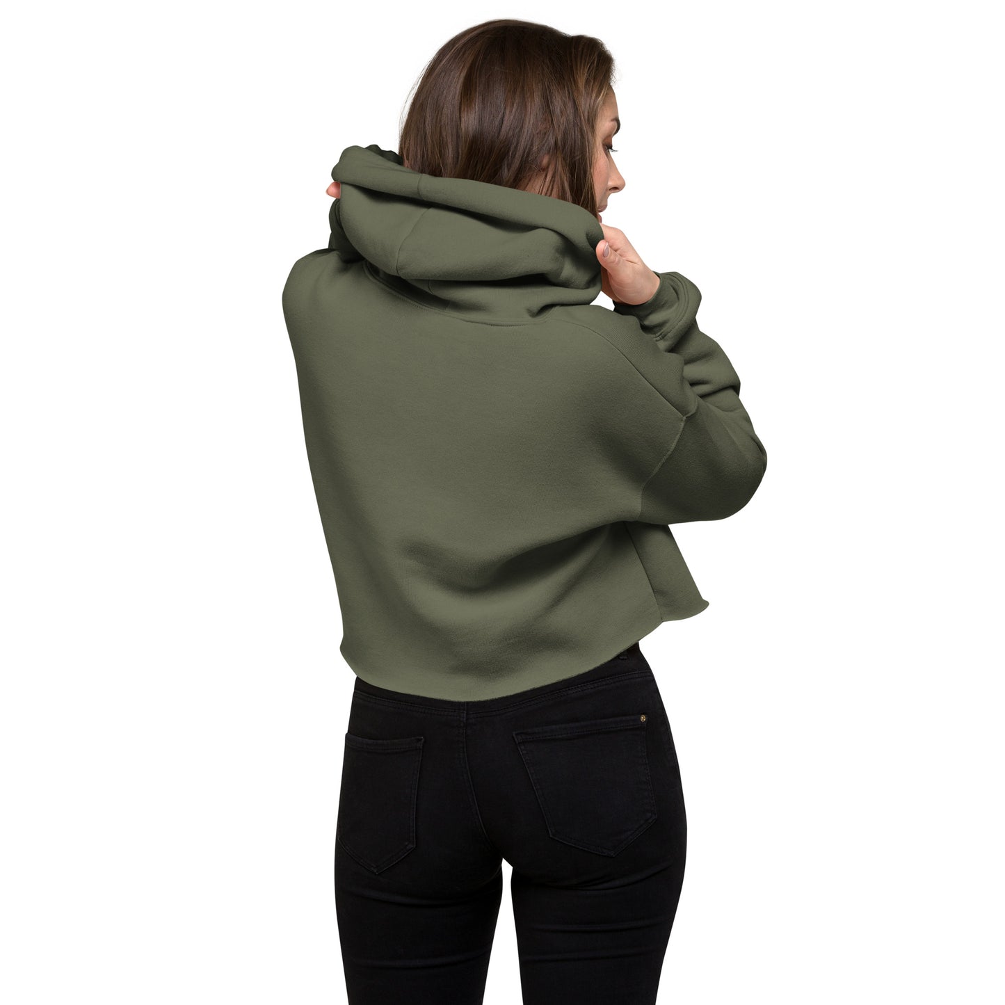 THE DARK TRIAD: BOUNDARIES Women’s Crop Top Hoodie