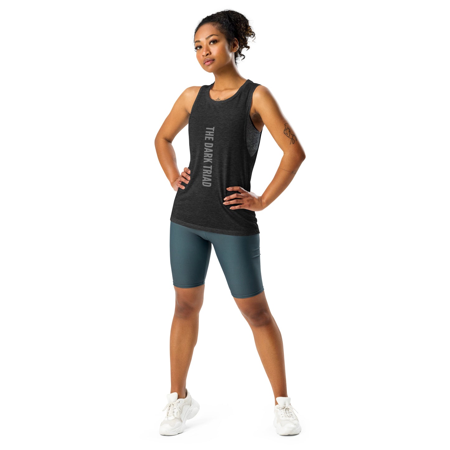 THE DARK TRIAD: Minimalist Women’s Muscle Tank Top