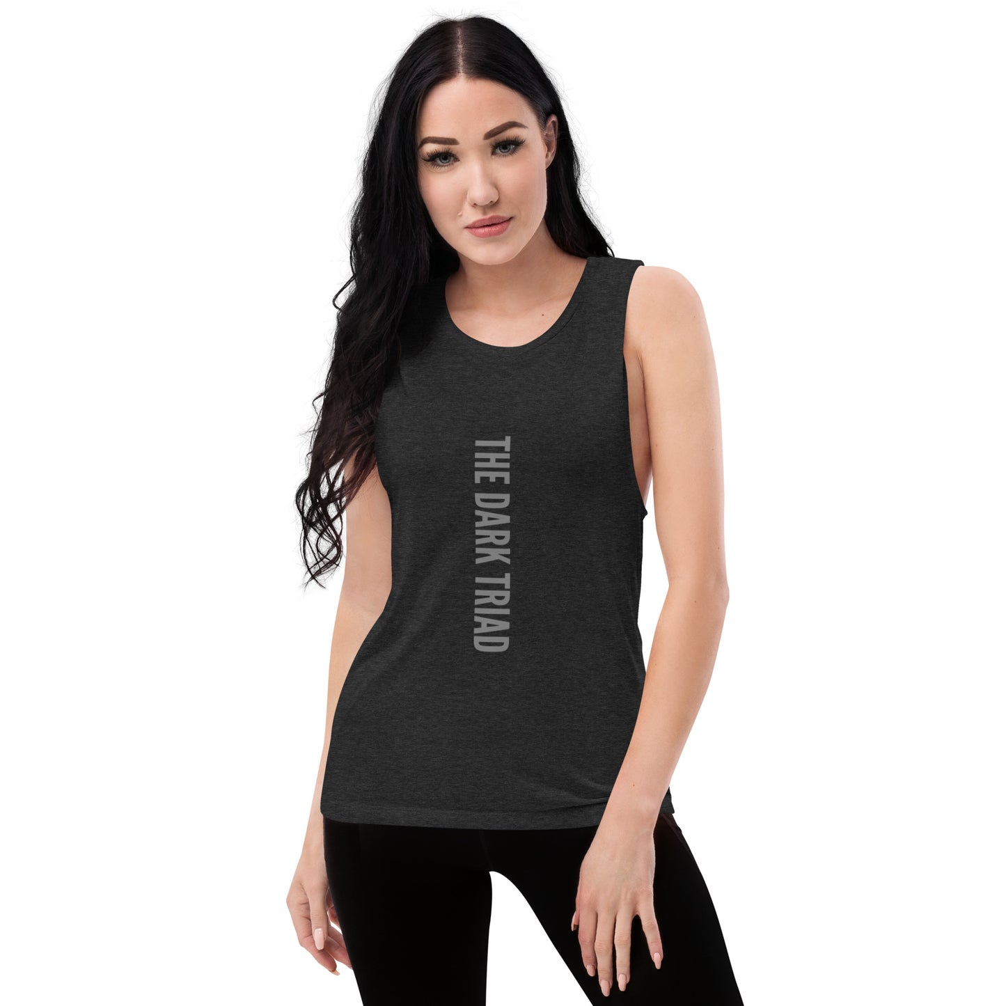 THE DARK TRIAD: Minimalist Women’s Muscle Tank Top
