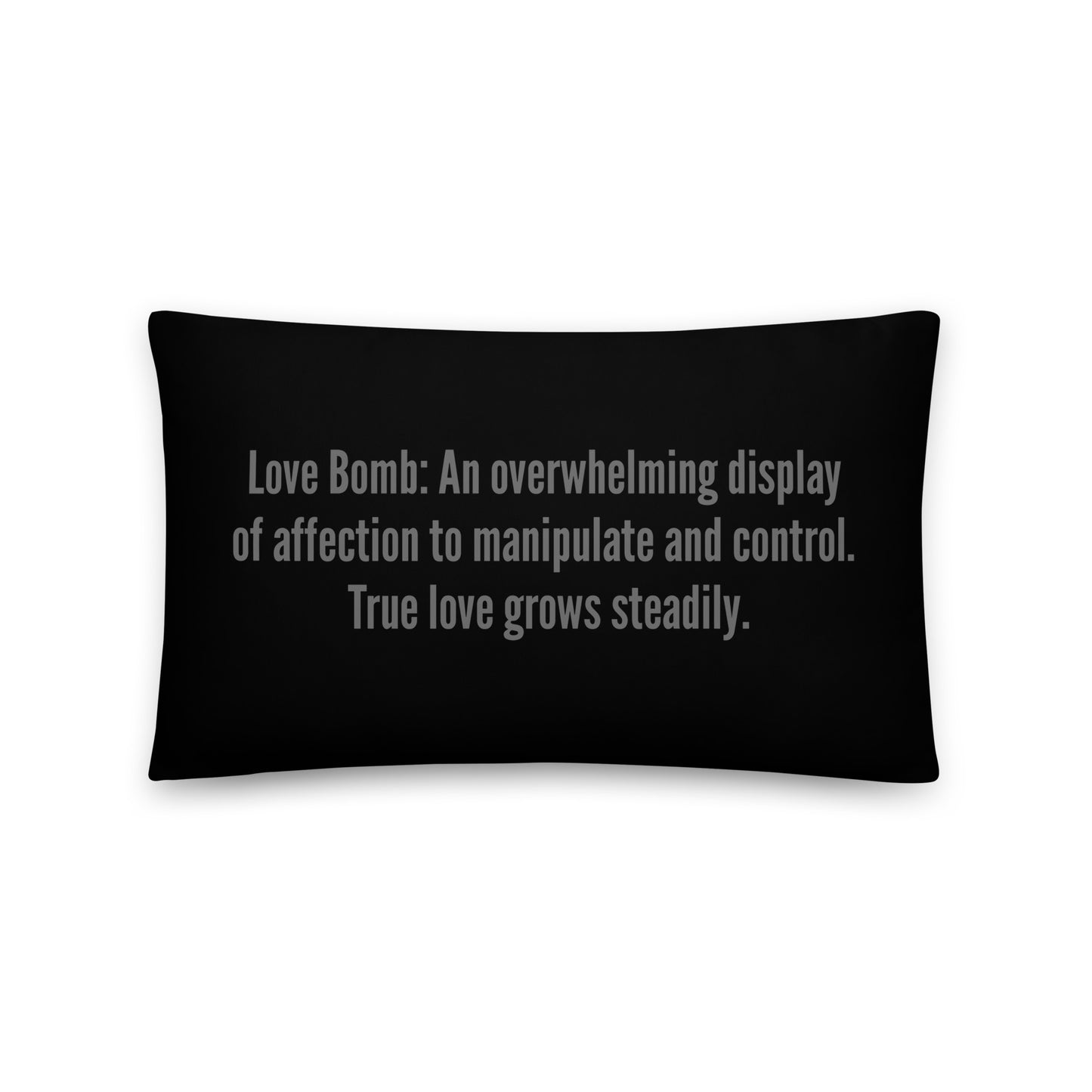 THE DARK TRIAD: LOVE BOMB Plush Pillow