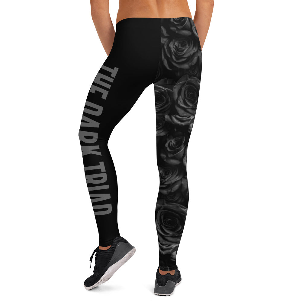 THE DARK TRIAD: BLACK ROSE Leggings