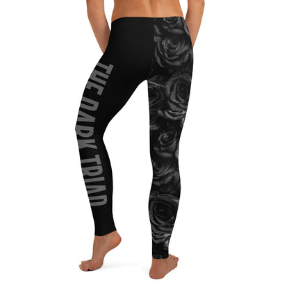 THE DARK TRIAD: BLACK ROSE Leggings