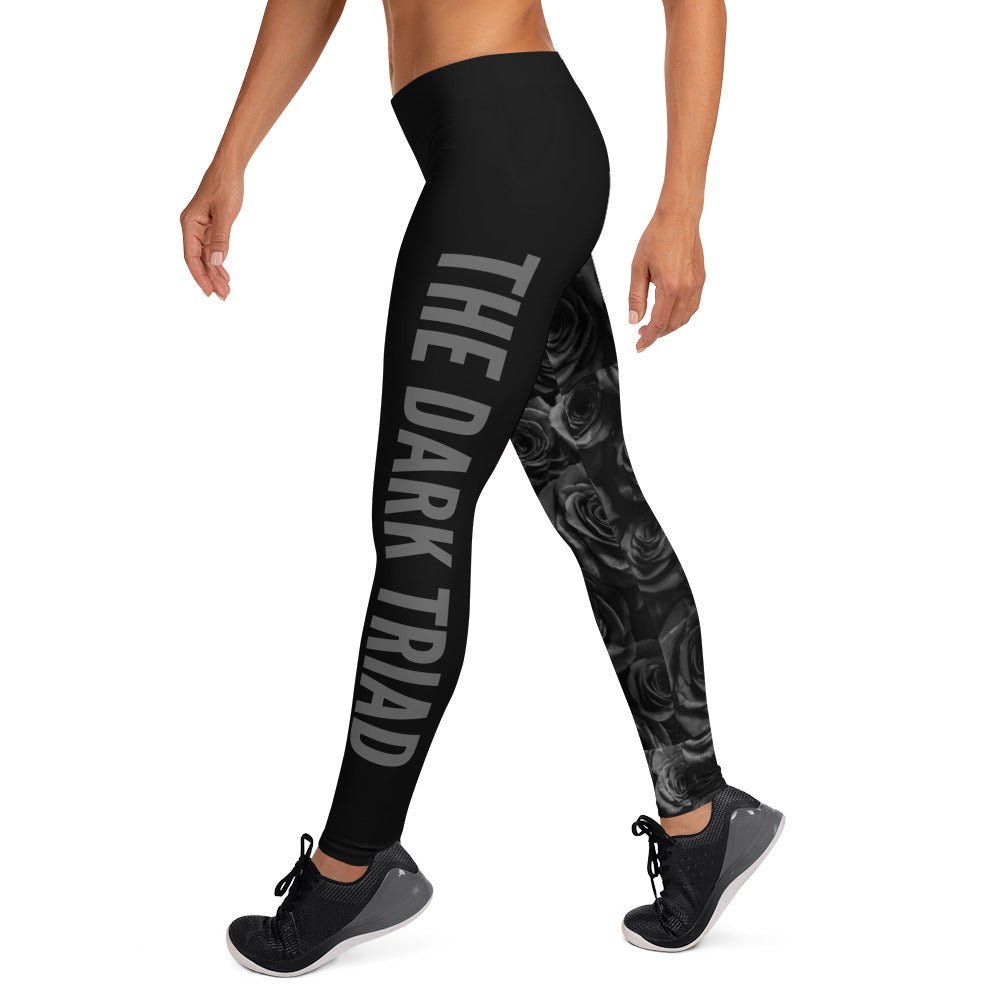 THE DARK TRIAD: BLACK ROSE Leggings