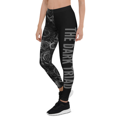 THE DARK TRIAD: BLACK ROSE Leggings