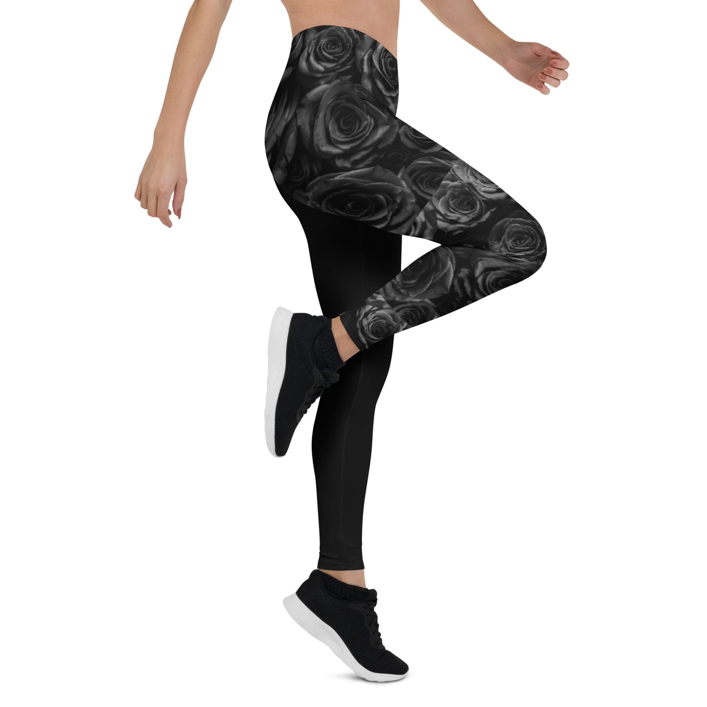 THE DARK TRIAD: BLACK ROSE Leggings