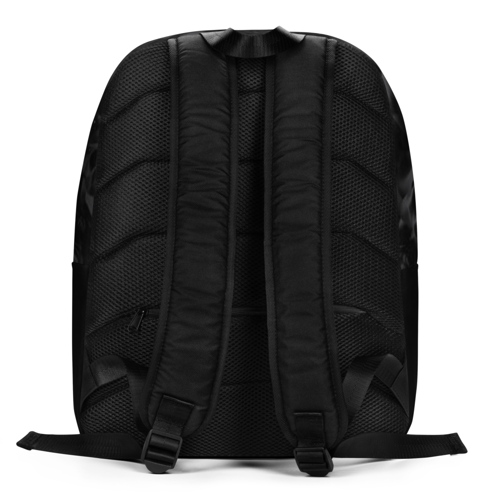 THE DARK TRIAD: Black Rose Minimalist Backpack